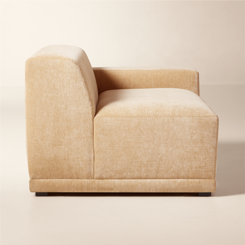 Faible Wheat Performance Chenille Standard Depth Right-Arm Chair - image 3 of 8