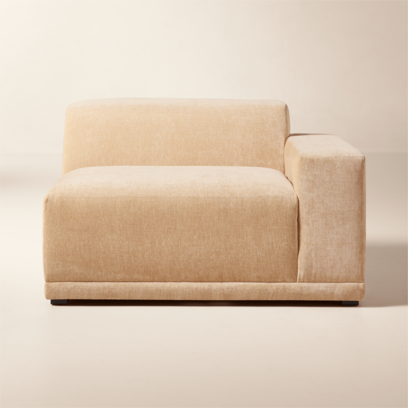 Faible Wheat Performance Chenille Standard Depth Right-Arm Chair - image 0 of 8