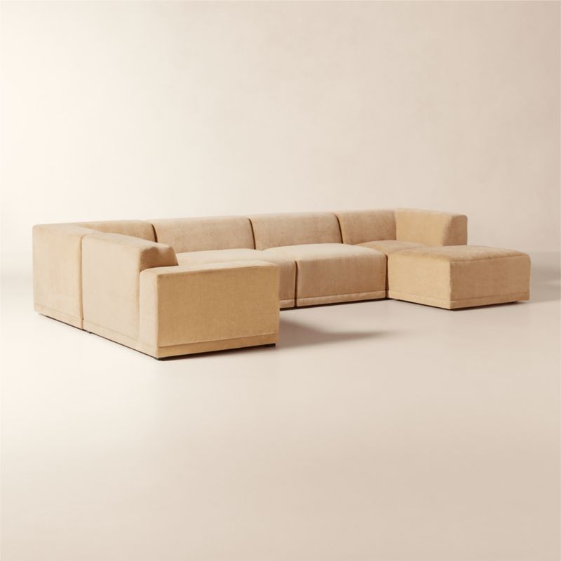 Faible 6-Piece U-Shaped Standard Depth Sectional Sofa with Left Arm - image 4 of 13