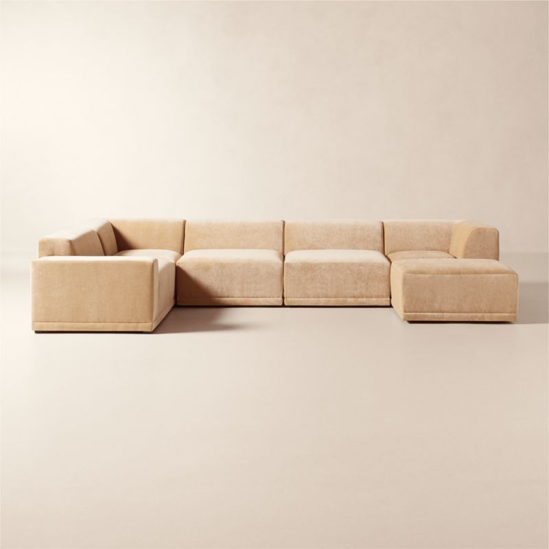 Faible 6-Piece U-Shaped Standard Depth Sectional Sofa with Left Arm - image 2 of 13