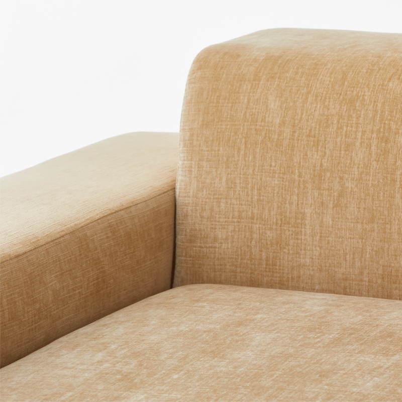 Faible 99" Wheat Performance Chenille Deep Depth Sofa - image 8 of 9