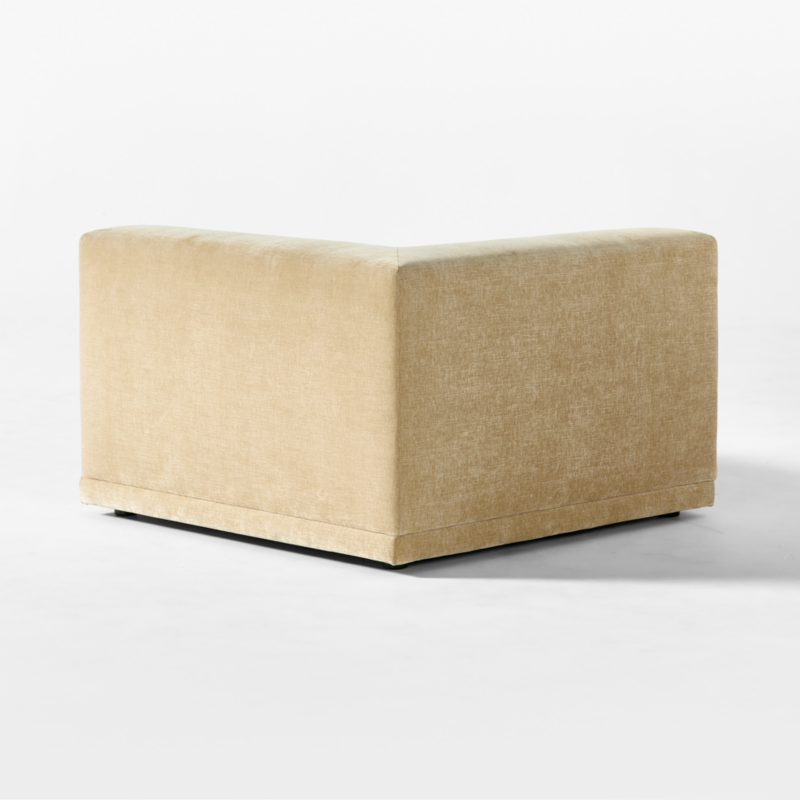 Faible Wheat Performance Chenille Deep Depth Corner Chair - image 5 of 8