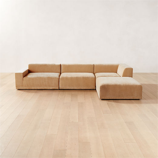 Faible 4-Piece Sectional Sofa with Left Arm