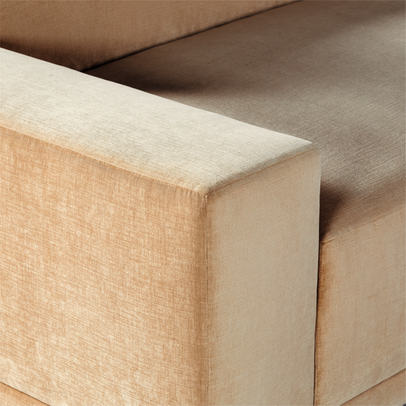 Faible 4-Piece Wheat Performance Chenille Deep Depth Sectional Sofa with Left-Arm - image 8 of 14