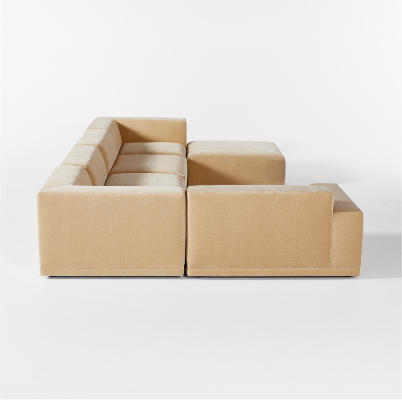 Faible 6-Piece U-Shaped Wheat Performance Chenille Deep Depth Sectional Sofa with Left-Arm - image 6 of 13