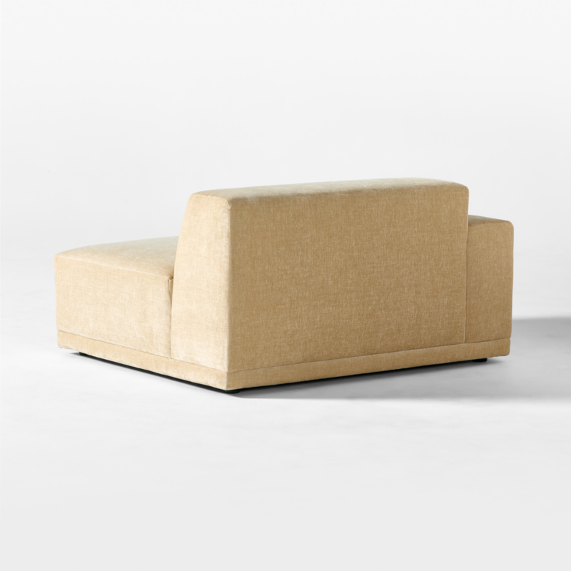Faible Wheat Performance Chenille Deep Depth Left-Arm Chair - image 5 of 8