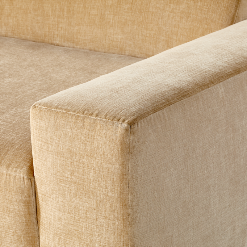 Faible 4-Piece Wheat Performance Chenille Deep Depth Sectional Sofa with Right-Arm - image 8 of 13