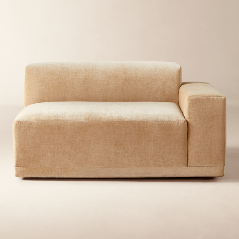 Faible Wheat Performance Chenille Deep Depth Right-Arm Chair - image 0 of 8