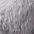 Farleigh Iced Blue Faux Fur Throw Pillow with Feather-Down Insert 20"x20"