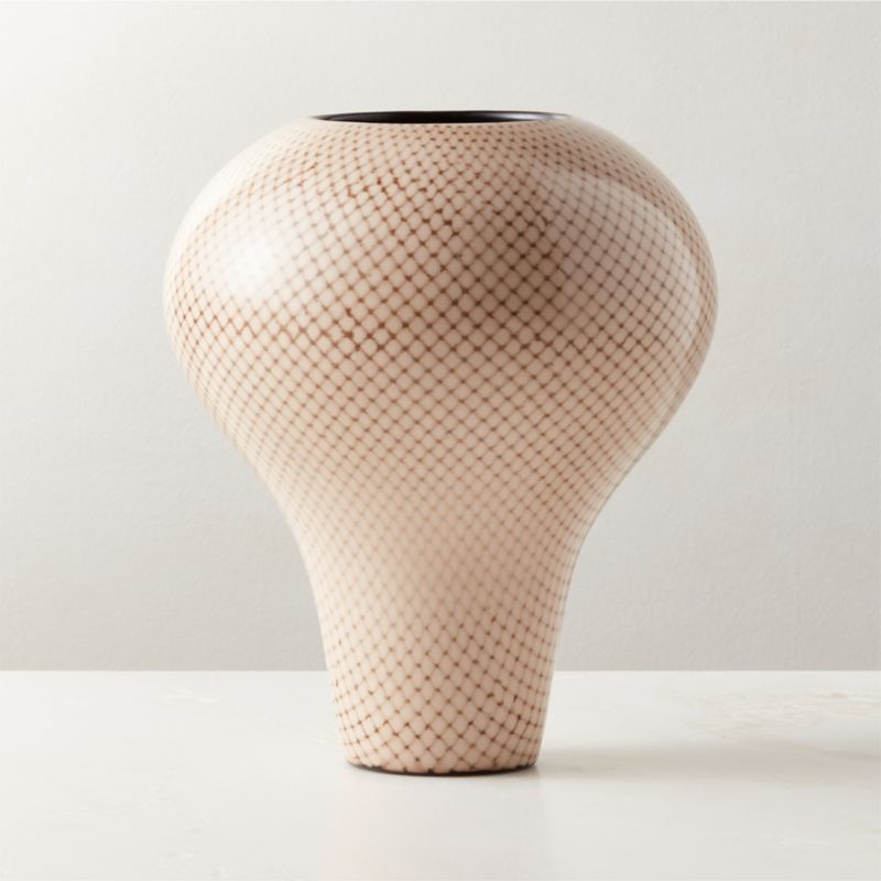 Fatalla White Terracotta Vase - image 2 of 8