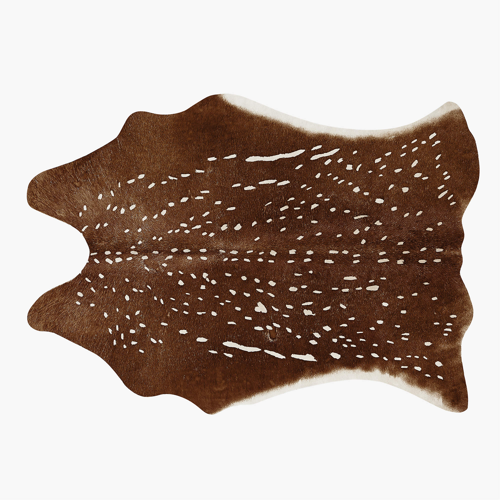 Faux Antelope Hide Rug 4'x6' + Reviews CB2