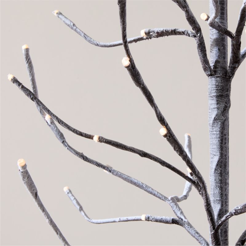 Faux Birch LED Tree 7' - image 3 of 6