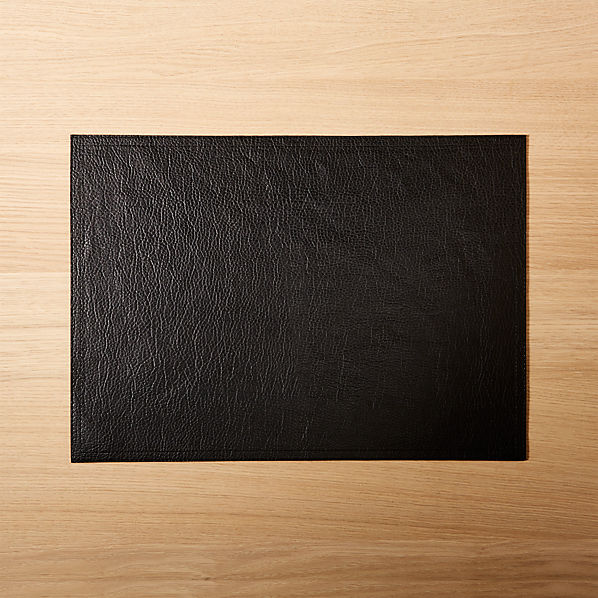 Faux Black Leather Placemat Reviews Cb2 Canada - Faux Leather Curtains Canada Faux Black Leather Placemat Reviews Cb2 Canada - Faux Leather Curtains Canada