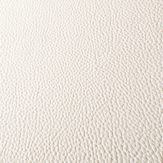 White Faux Leather Placemat