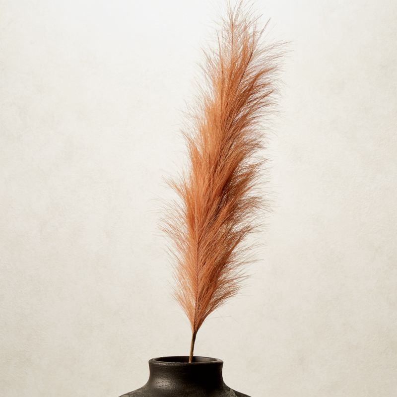 Faux Pampas Grass Amber Stem 39" - image 0 of 6