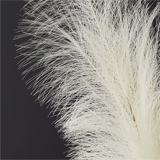 Faux Pampas Grass Ivory Stem 39"