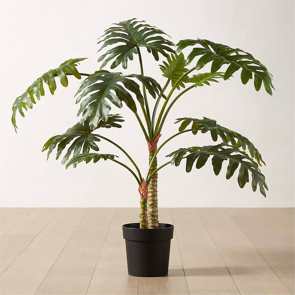 Faux Potted Philodendron Tree 4 + Reviews | CB2