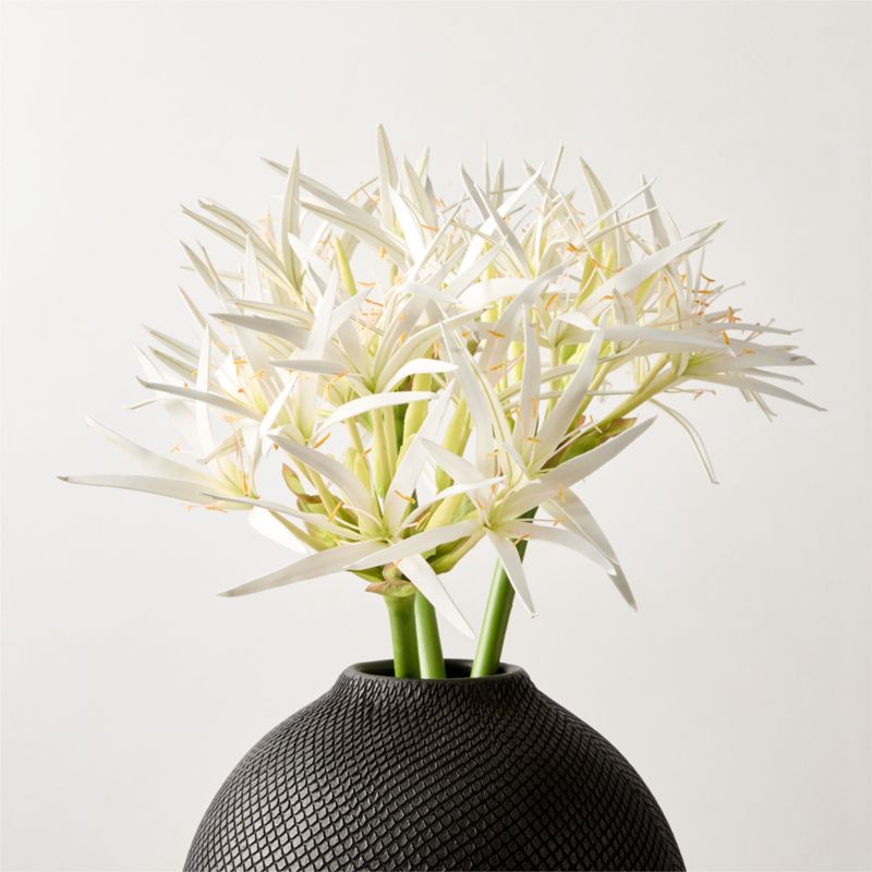 Faux White Spider Lily Stem 24" - image 1 of 4