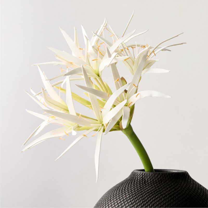 Faux White Spider Lily Stem 24" - image 0 of 4