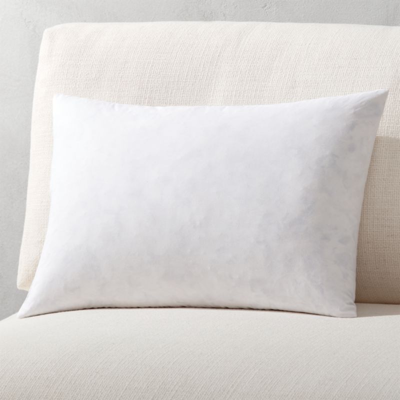 Feather-Down Lumbar Pillow Insert 18"x12" - image 0 of 2