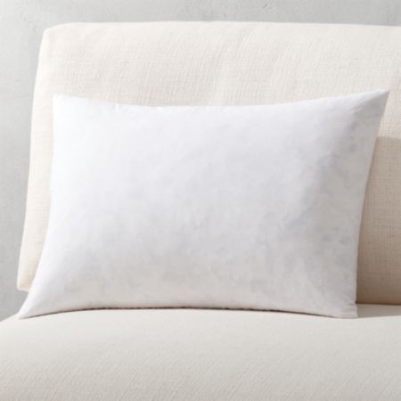 18 X12 Feather Down Pillow Insert Reviews Cb2
