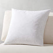 Feather-Down Throw Pillow Insert 20"x20" CB2