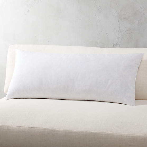 Hypoallergenic DownAlternative Modern Throw Pillow Insert 18"x12