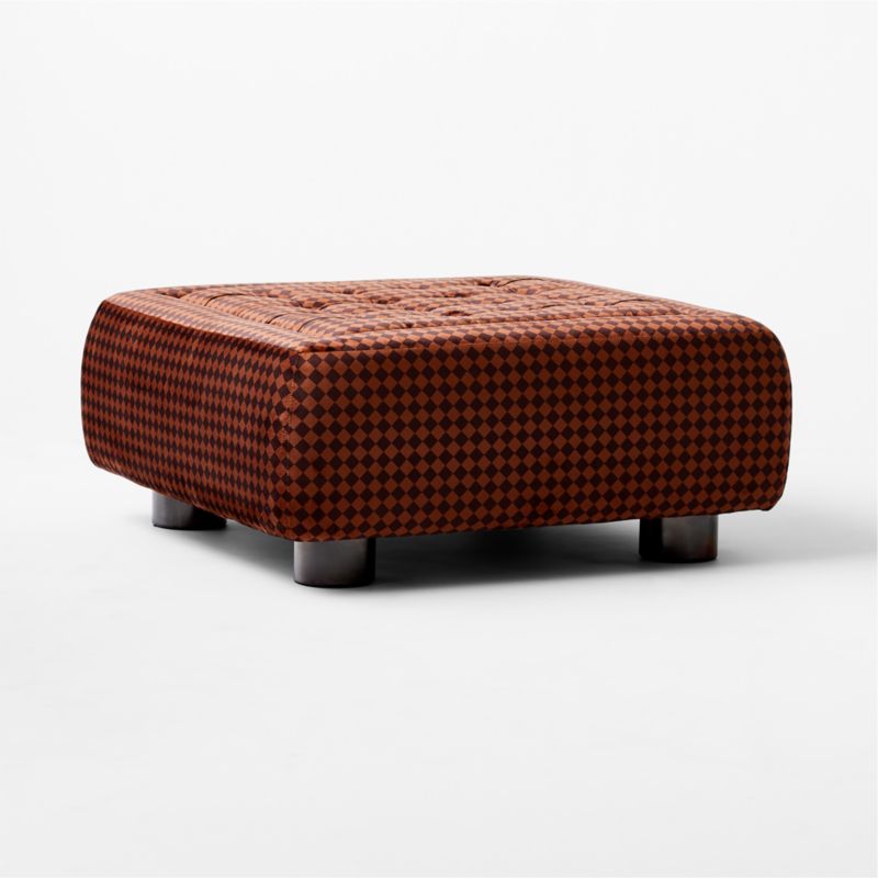 Fells Large Tufted Ottoman Deauville Stone by Kravitz Design - image 3 of 6