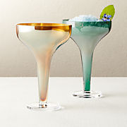 modern cocktail glasses cb2