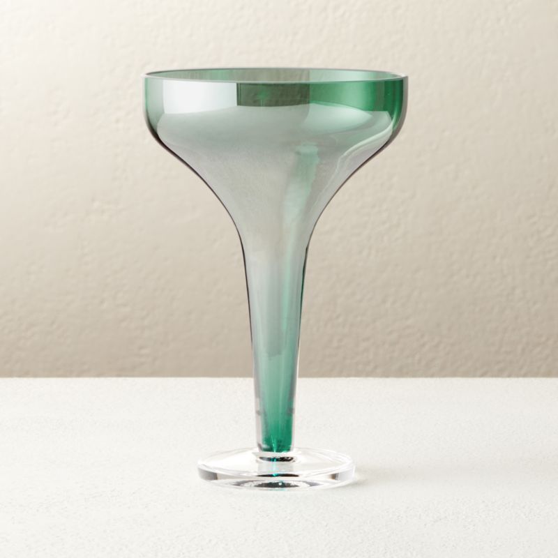View Fia Green Luster Coupe Cocktail Glass details