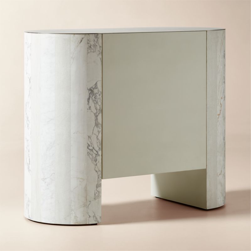 Fiera Marble Bar Cabinet - image 5 of 8