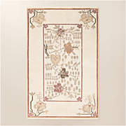 Fiora Hand-Knotted Distressed Warm White New Zealand Wool Area Rug 6'x9 ...