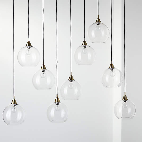 cb2 pendant light