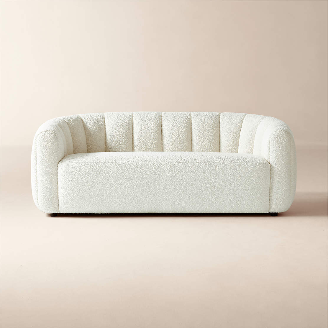 Fitz Loveseat Dream Pina Colada CB2