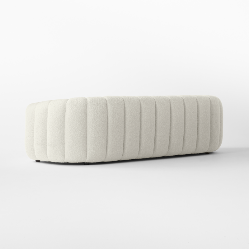 Fitz 97.5" Sofa Bloce Cream - image 7 of 11