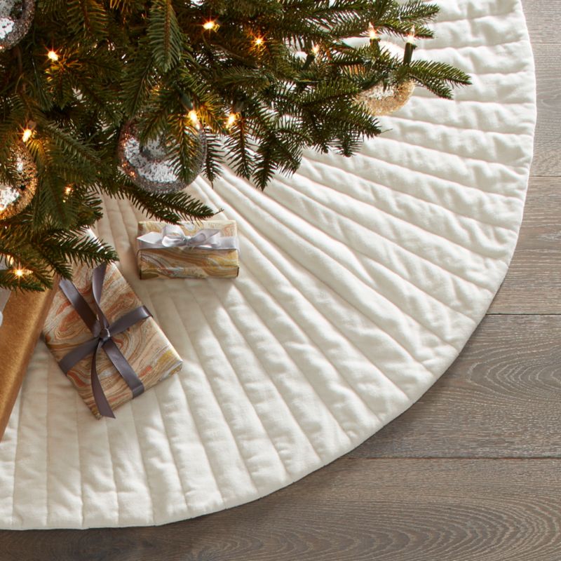 Modern Tree Skirts | CB2