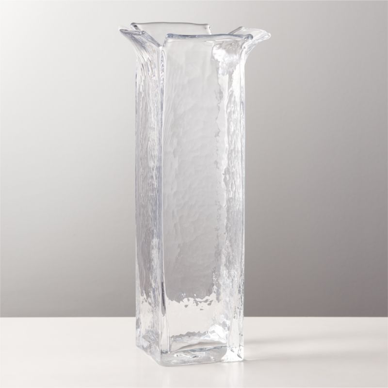View Flare Clear Glass Vase details