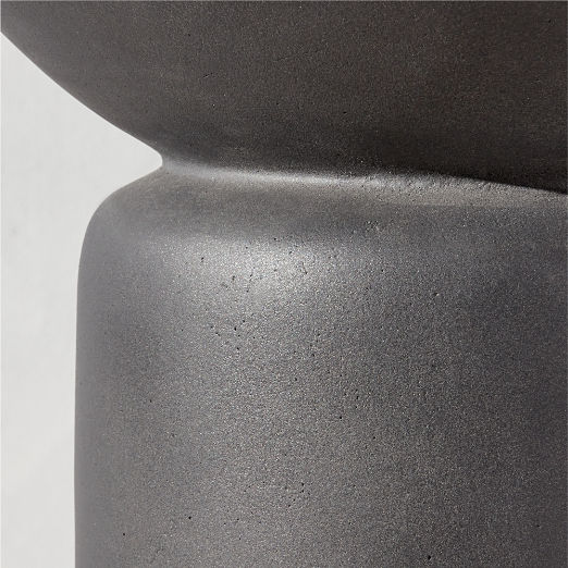 Flatform Dark Grey Cement Indoor/Outdoor Planters
