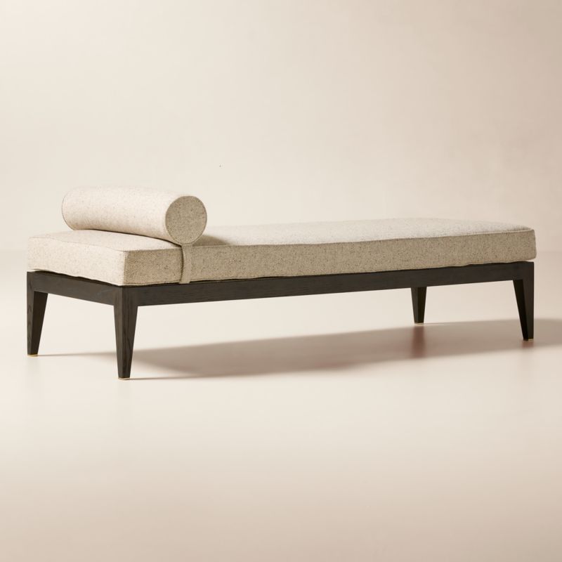 Flatiron Light Brown Herringbone Daybed by Todd Snyder - image 2 of 8