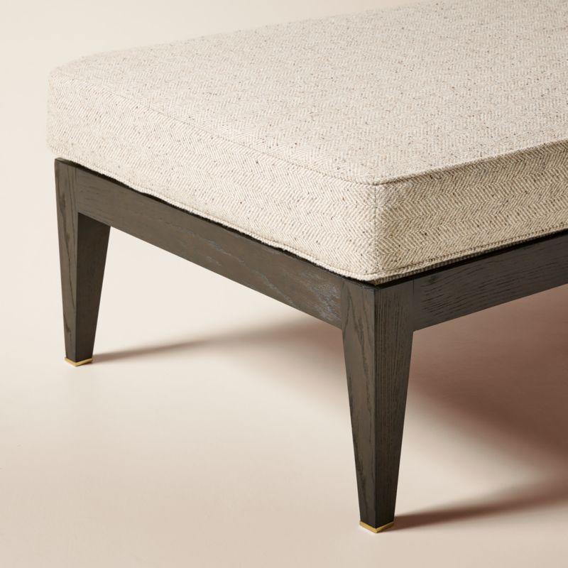 Flatiron Light Brown Herringbone Daybed by Todd Snyder - image 6 of 8