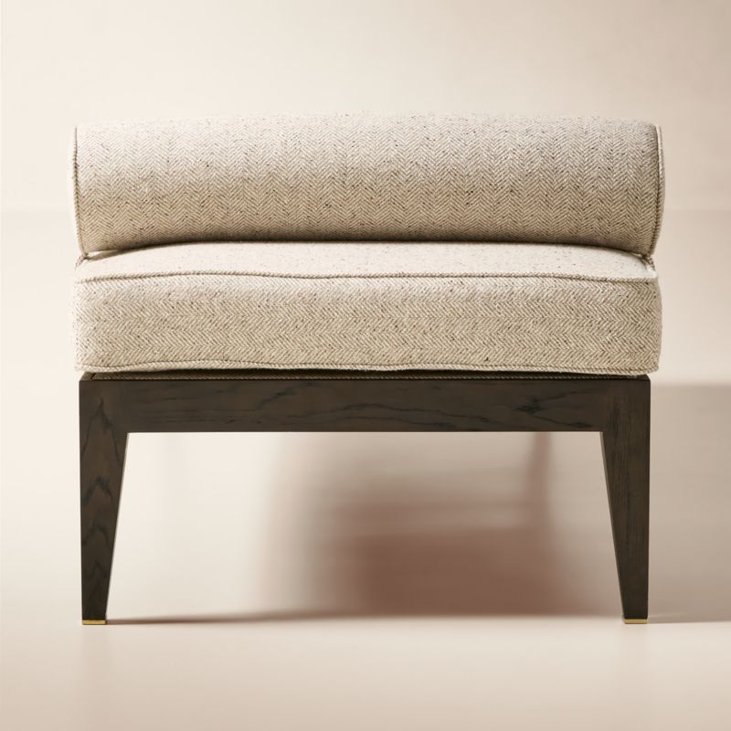 Flatiron Light Brown Herringbone Daybed by Todd Snyder - image 3 of 8