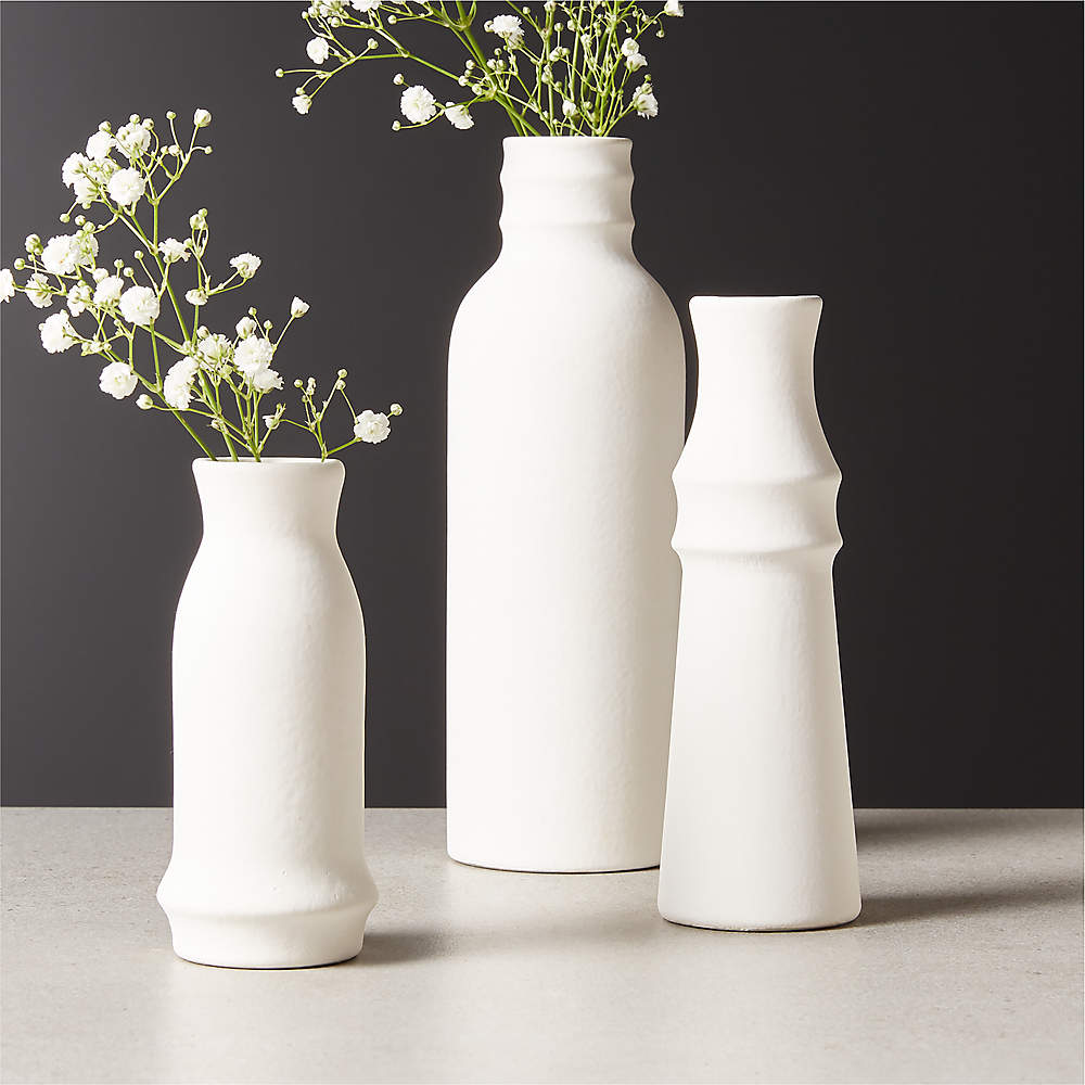 cb2 flower vase