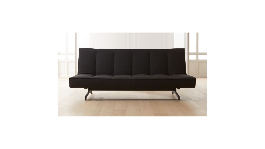 Flex Black Sleeper Sofa + Reviews CB2
