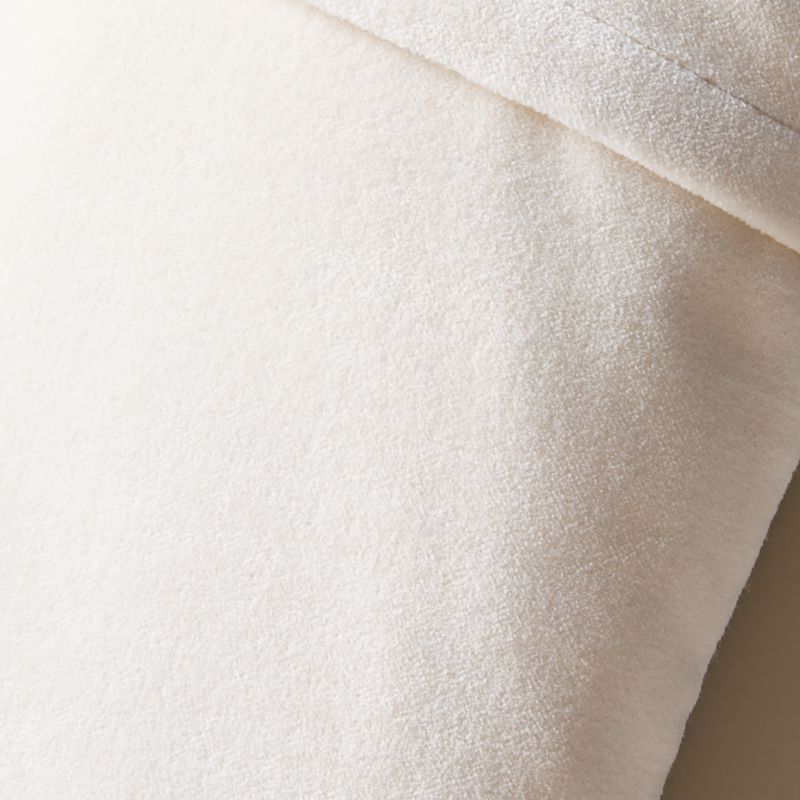 Flake Ivory Velvet Christmas Stocking - image 2 of 5