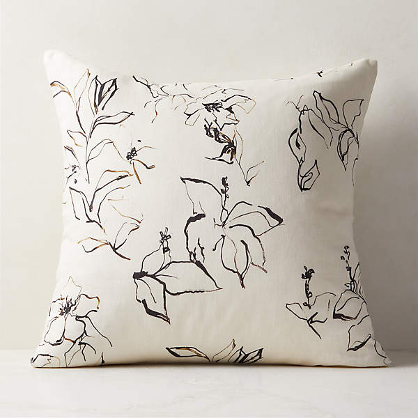 throw pillows cb2