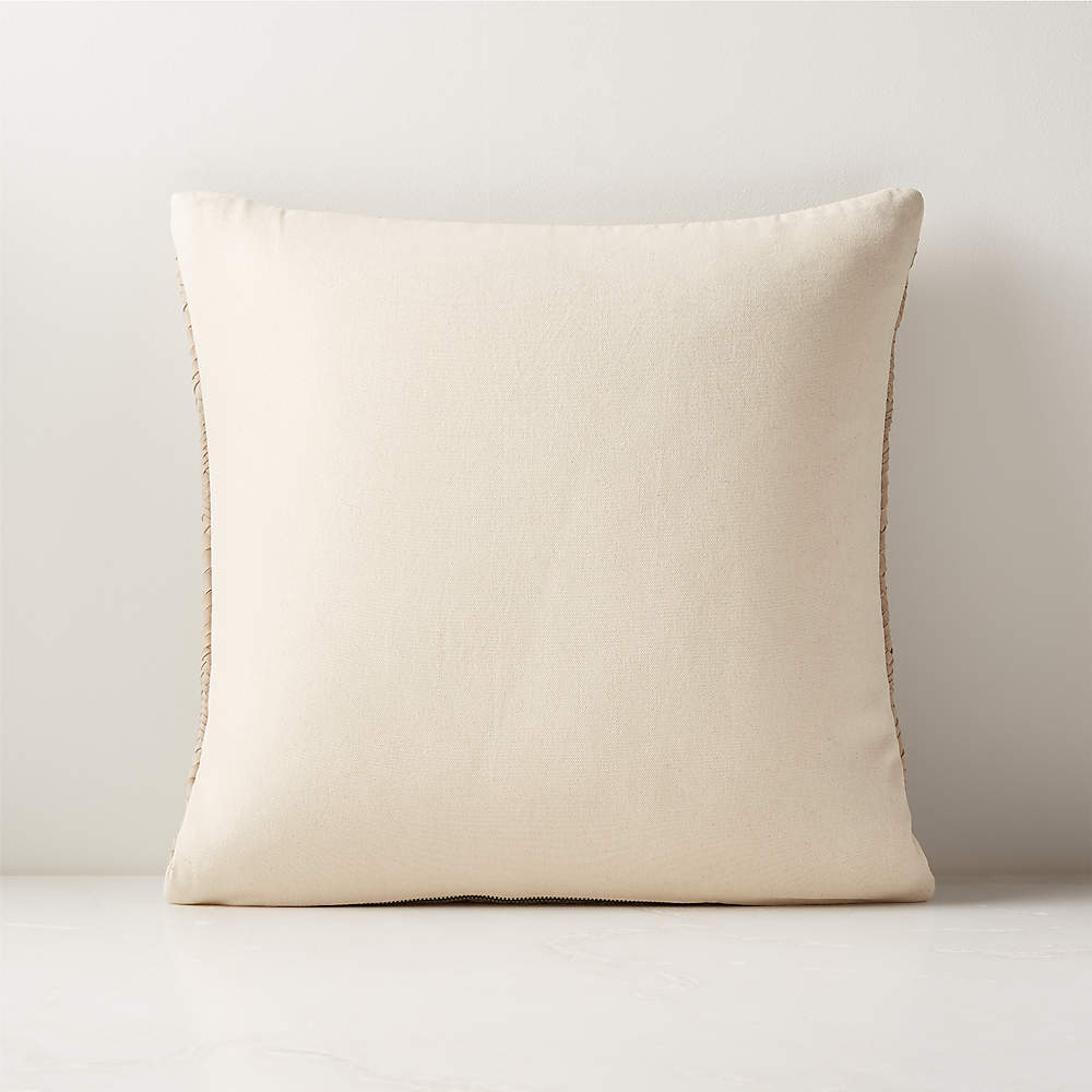 Bettie Copper Orange Modern Throw Pillow with Down-Alternative Insert 18''  + Reviews