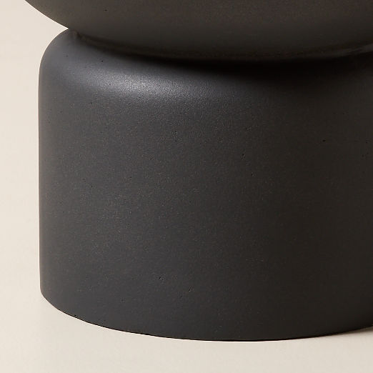 Flatform Dark Grey Cement Indoor/Outdoor Planters