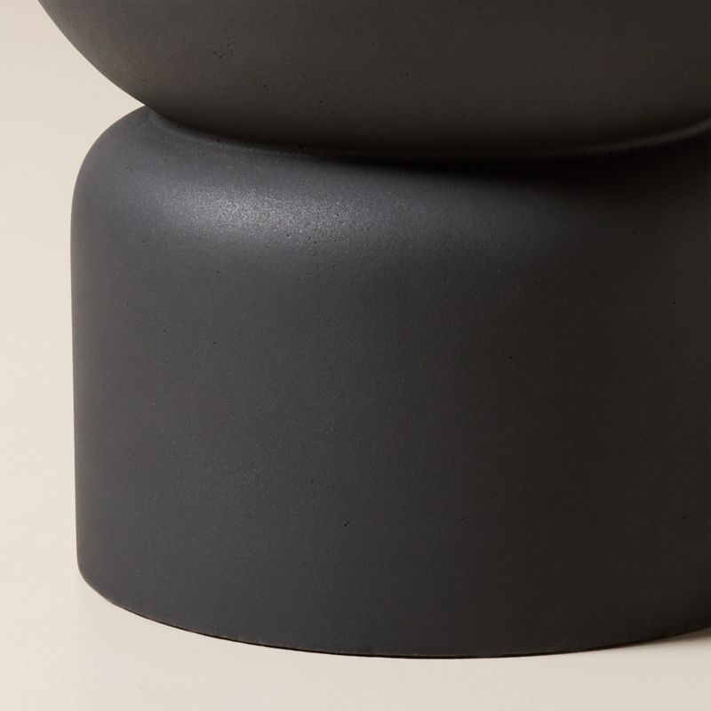 Flatform Dark Grey Cement Indoor/Outdoor XL Planter 40.25" - image 1 of 4