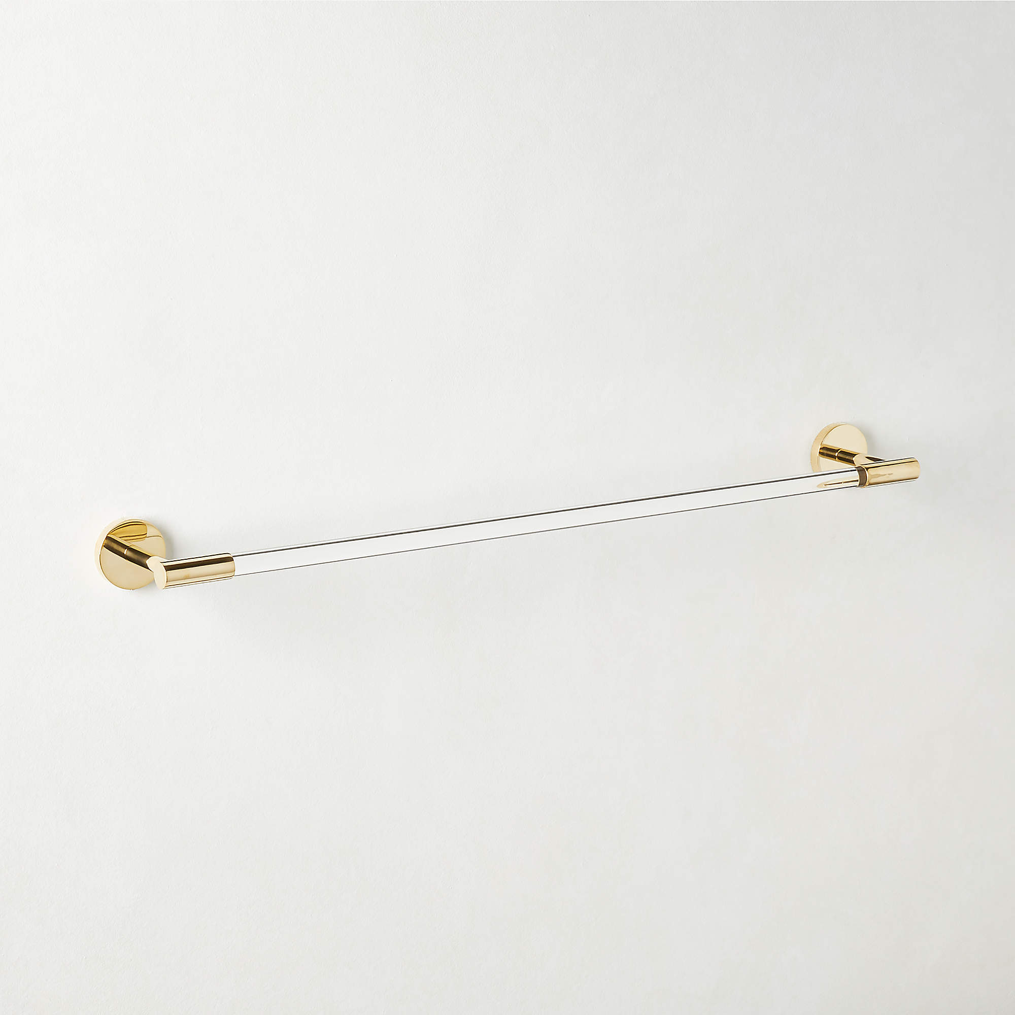 Flynn Modern Gold Towel Bar 24