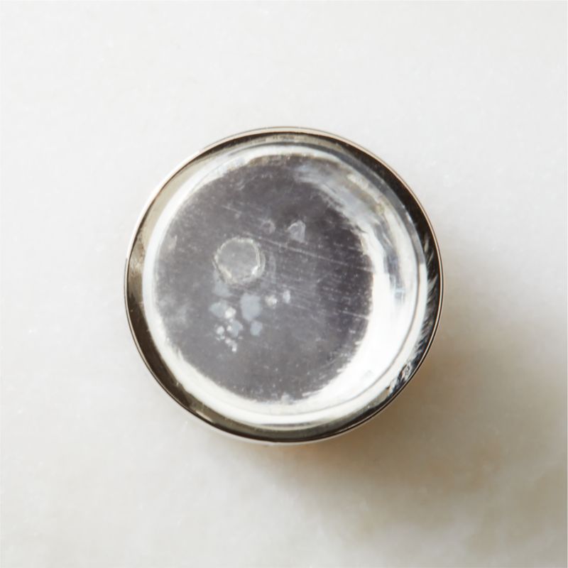 Flynn Polished Nickel and Crystal Knob - image 2 of 7